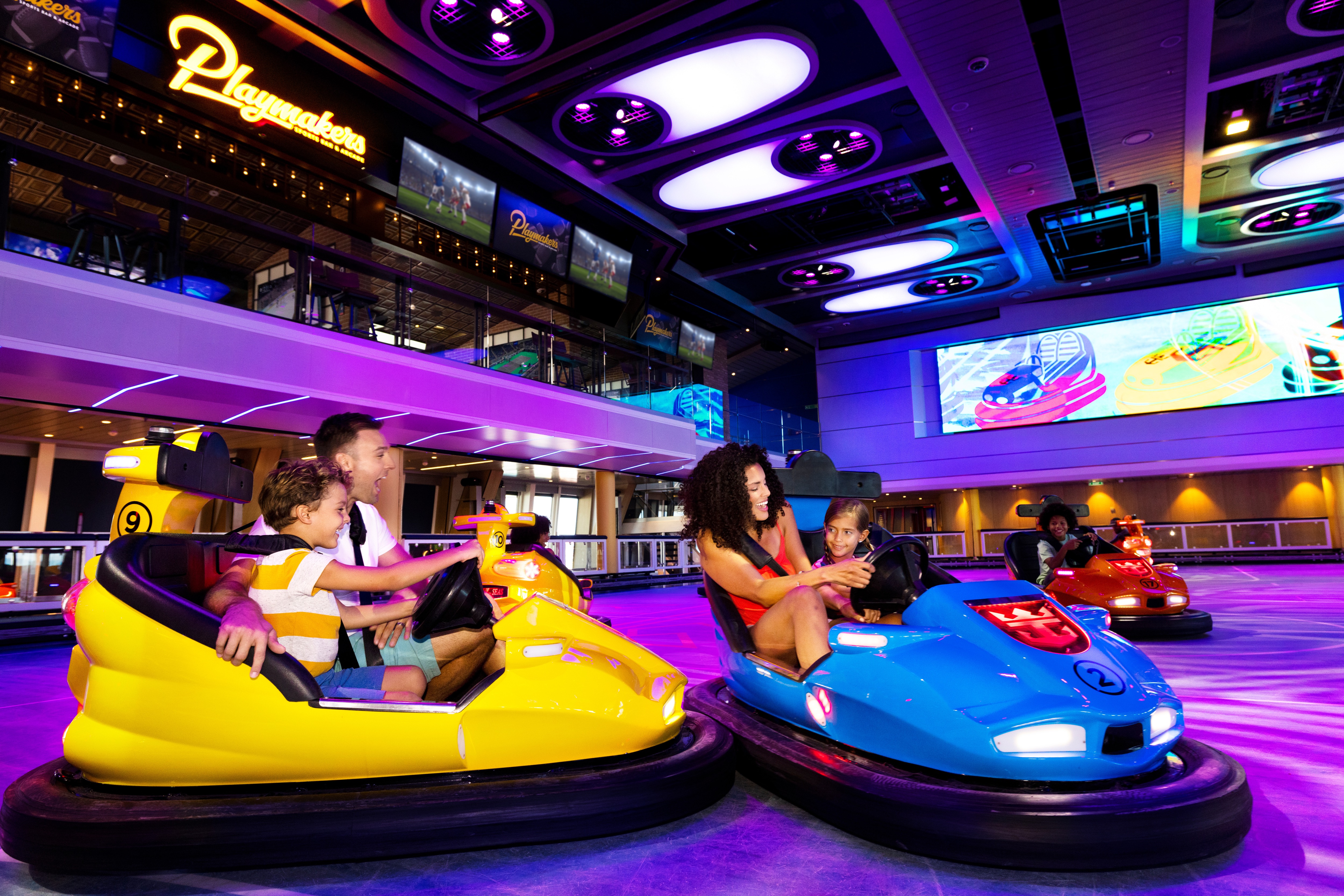 Odyssey of the Seas - Dodgem Cars